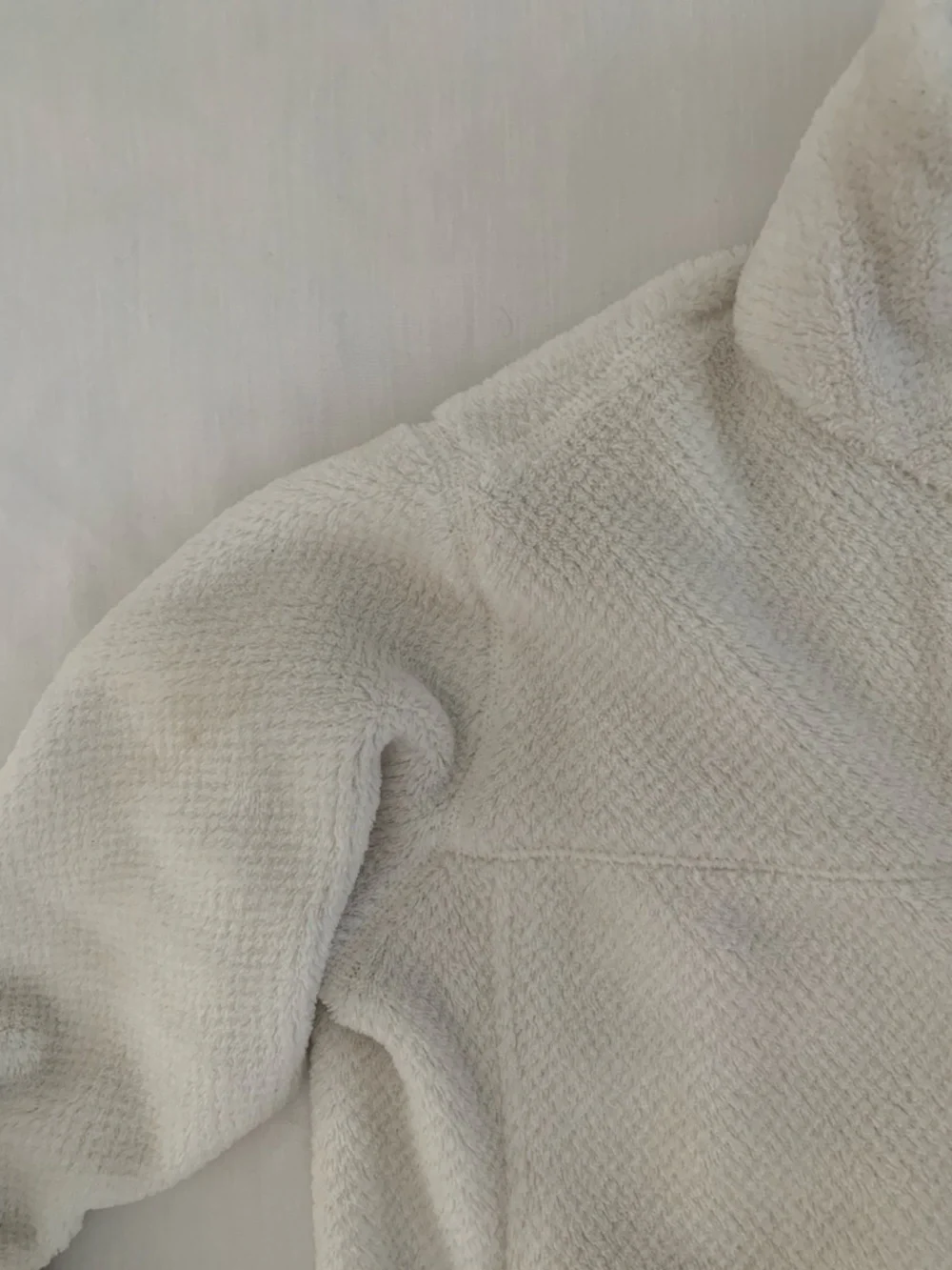 Patagonia Re-Tool Snap-T Fleece Pullover | Size Small | Raw Linen Cream - Picture 14 of 15